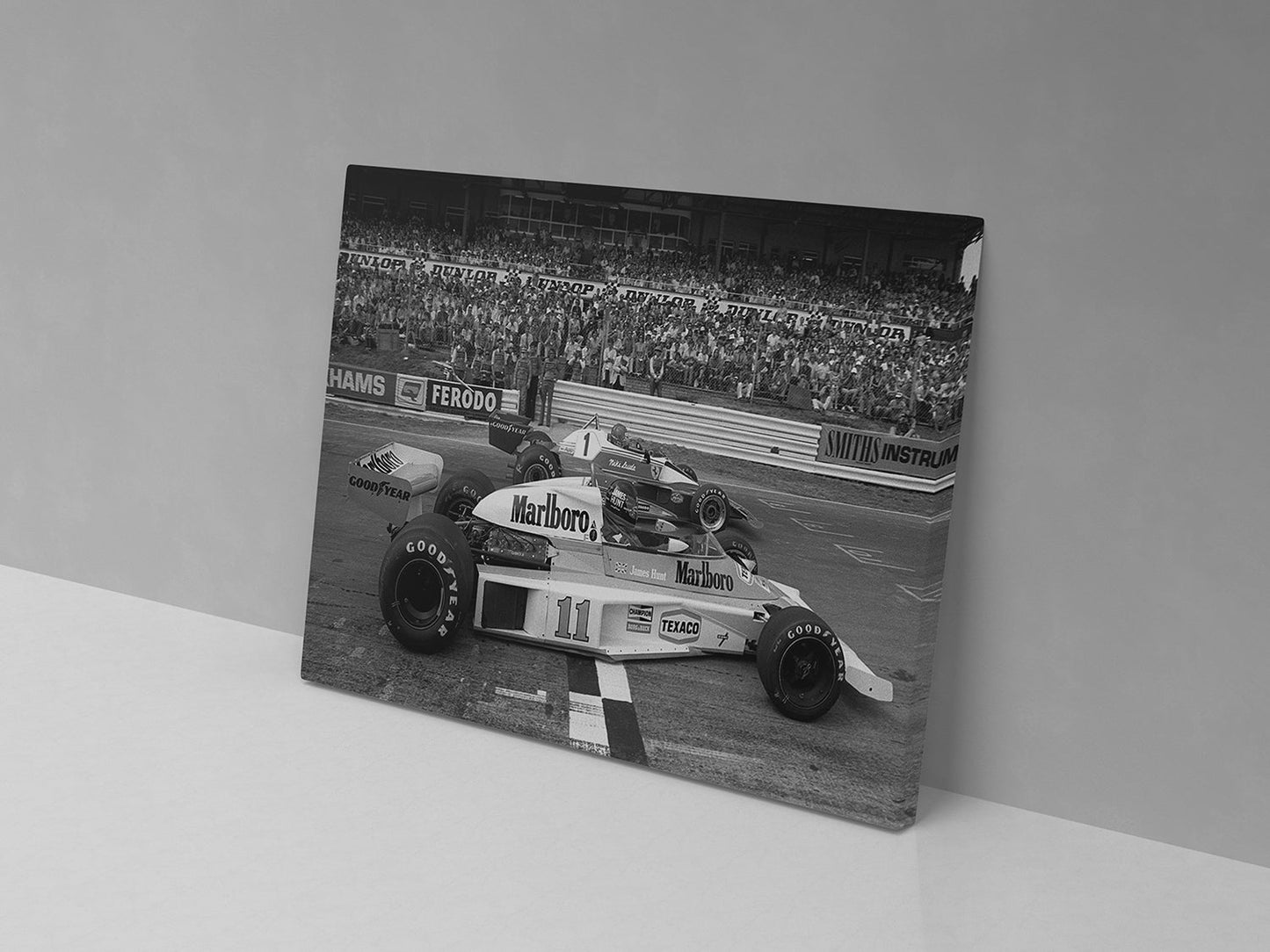 James Hunt & Niki Lauda 00008 Canvas Print