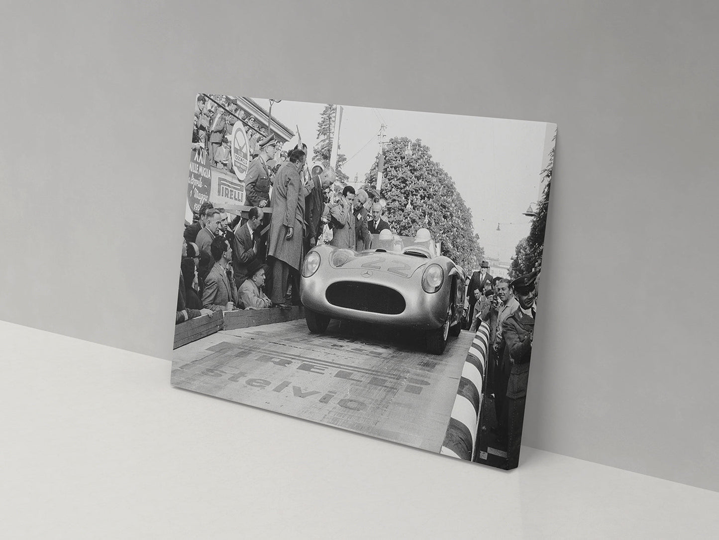 Stirling Moss 1950s-00007 Canvas Print