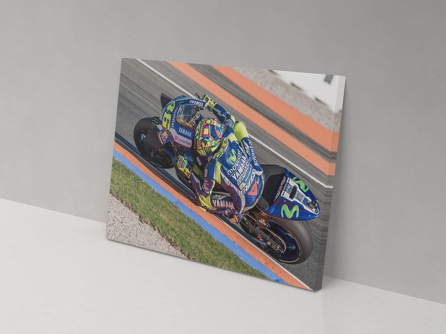 Valentino Rossi 46 00020 Canvas Print