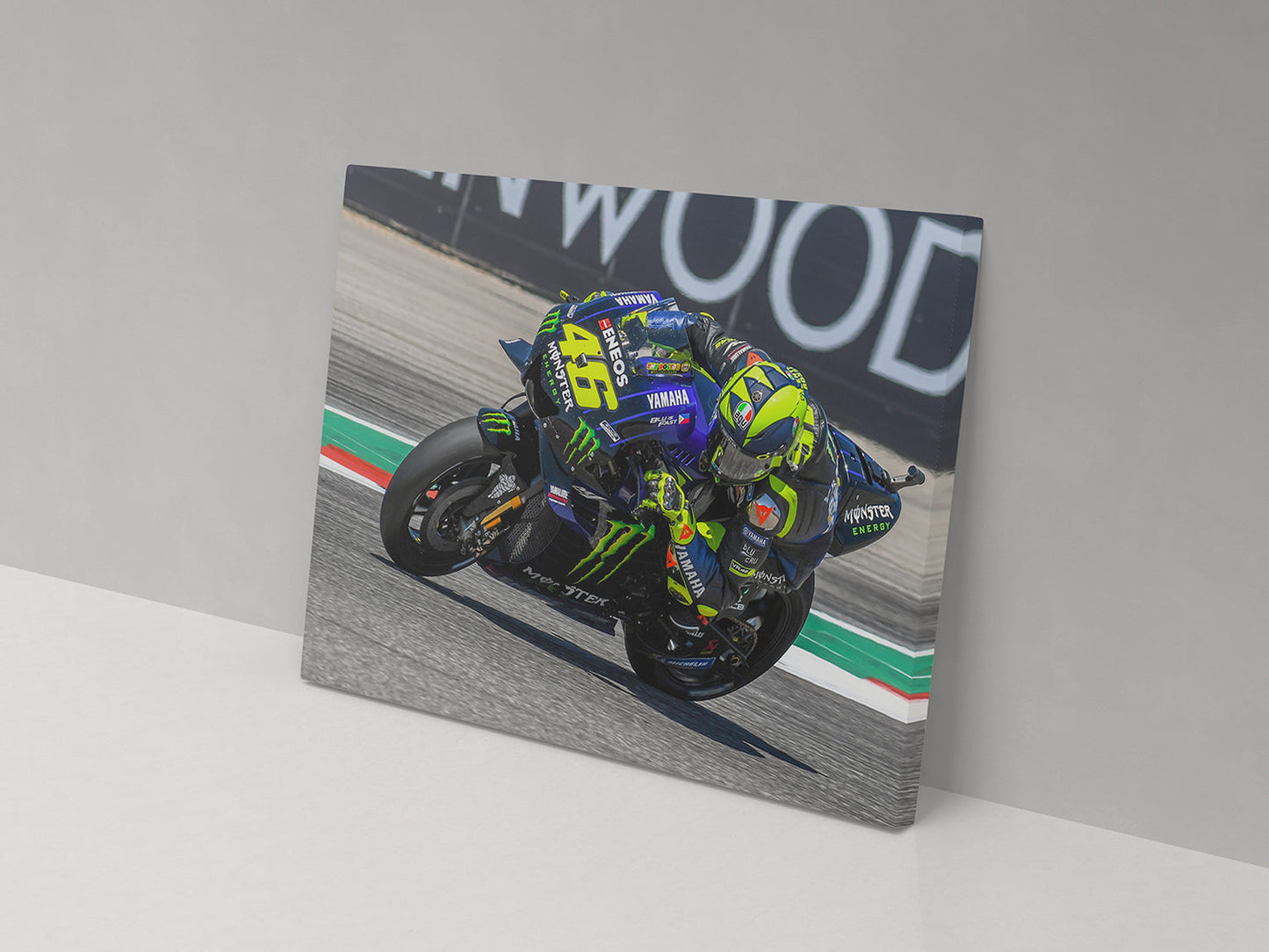 Valentino Rossi 46 00027 Canvas Print
